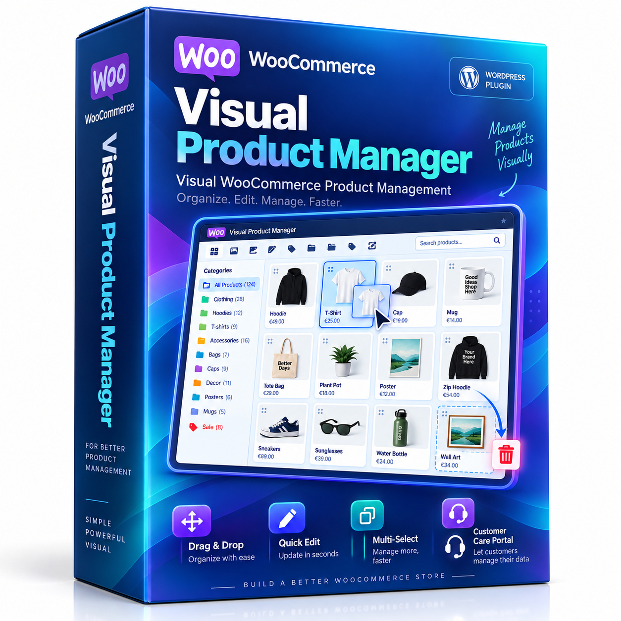 WooCommerce Visual Product Manager software box